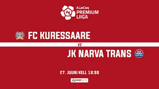 FC KURESSAARE - JK NARVA TRANS, PREMIUM LIIGA 18. voor