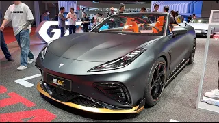 2024 NeZha GT Speedster EV Walkaround—2023 Shanghai Motor Show