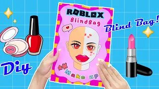 [✨PAPER DIY✨] POP ​​THE PIMPLES 편집본 - Roblox 메이크업 블라인드백 블라인드백 | ASMR DIY 종이