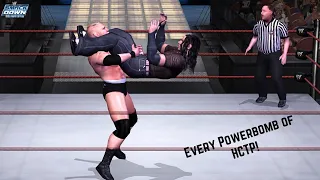Every Powerbomb of HCTP ! | WWE Smackdown Here Comes The pain