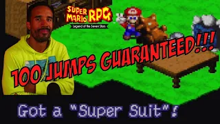Easiest way to get 100 Super Jumps on SNES Classic  Super Mario RPG.