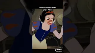 Snow white but the Deleted scenes😂😂😂