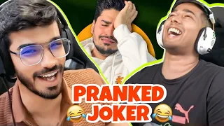 Snax & Scout PRANKED Joker😂