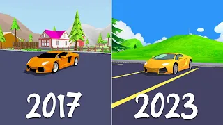 Dude Theft Wars Old Lambo 2017 vs New Lambo 2023 !!!🤔🤔🤔