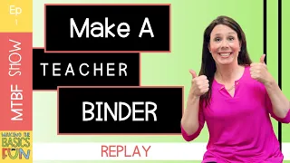 Teacher Binder - Make It With Me