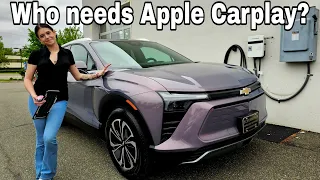 Who needs Apple Car Play in the 2024 Chevy Blazer EV?