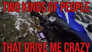 Two kinds of people that drive me crazy! (Kansai Rider Japan Motovlog 185 WR250R)