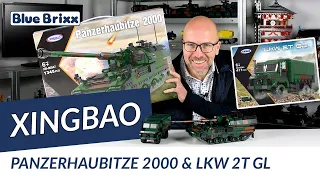 Bundeswehr Panzerhaubitze 2000 & LKW 2t GL von Xingbao @ BlueBrixx