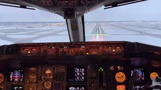 B757 landing ORD