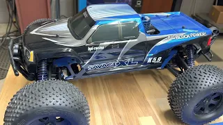 Installing LRP 32x Spec 4.1 engine in HPI Savage XL