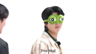 BTS WEAR FROG MASK |RUN BTS! 2022 SPECIAL EPISODE : TELEPATHY PART 1 |BTS (방탄소년단)