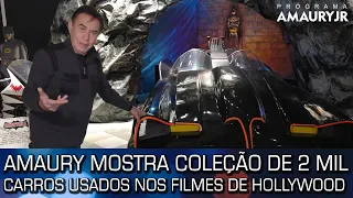 Amaury mostra coleção de 2 mil carros usados nos filmes de Hollywood