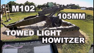 U.S. Army M102 105mm Towed Light Howitzer | at Army Heritage and Education Center in Carlisle, Pa.