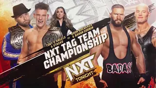 WWE NXT February 13, 2024 The Family vs Bron Breakker & Baron Corbin Official Match Card