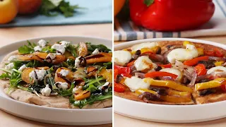 Veggie Flatbreads 2 Ways