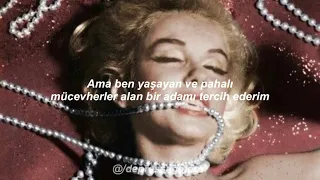 Marilyn Monroe - Diamonds Are A Girl's Best Friends | Türkçe Çeviri