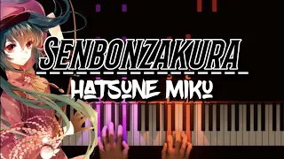 Hand Ki Test with Senbonzakura - Hatsune Miku [ Piano Tutorial ]