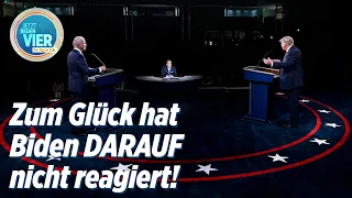 Das bizarre TV-Duell von Trump und Biden | Jetzt reden Vier – Themenblock 2