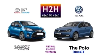 H2H #59 VW Polo BlueGT vs Toyota Yaris