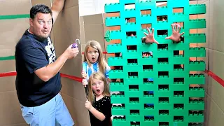 TRAPPED in a BOX FORT! Box Fort Escape Room