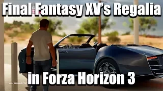 Final Fantasy XV Regalia coming to Forza Horizon 3! (FREE DLC)