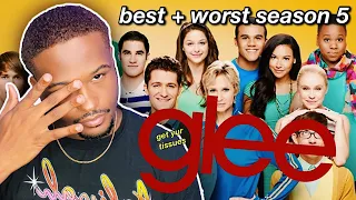 I watched the BEST and WORST rated episodes of GLEE *Season 5*