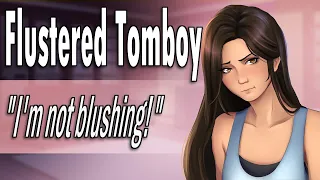 Your Tomboy Girlfriend is Flustered by You "I'm not blushing!" [Audio Roleplay] [Teasing GF]