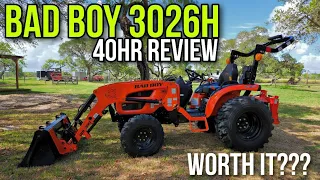 Bad Boy 3026H Compact Tractor 40hr Review.  Worth the price?