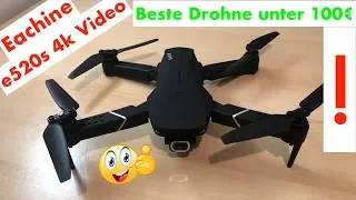 Eachine e520s GPS Drohne im Test (Eachine e511s , Drone X Pro Nachfolger bzw. Mavic Pro 2 Klon)