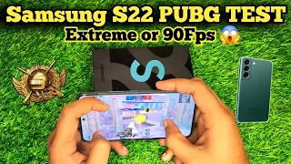 Samsung S22🔥 PUBG test😱Shocking Result 90Fps?