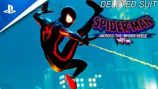 NEW DELETED Across The Spider-Verse (2023) Spider-Man Suit - Spider-Man Miles Morales PC MODS