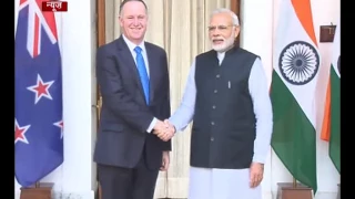 PM Modi meets New Zealand counterpart John Key