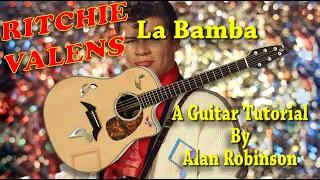 La Bamba - Ritchie Valens - Acoustic Guitar Lesson (2021 version Ft. my son Jason on lead etc.)