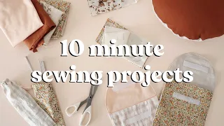 Sewing Projects To Make In Under 10 Minutes | Part 6
