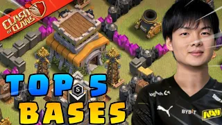 TOP 5 Best Bases for Town Hall 8 [TH8] 😁ANTI THREE STAR!!  (Clash of Clans) -WITH LINKS😘