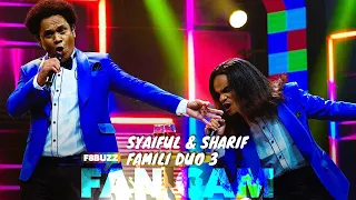 Sharif & Syaiful Zero • SERAGAM HITAM & KWEK MAMBO (Kristal • P.Ramlee) • Famili Duo 3 • F8B Fan Cam