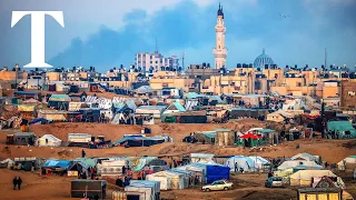 LIVE: View from Gaza's Rafah camp amid Israeli bombardment