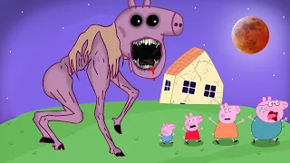 Zombie Apocalypse, Mummy Pig Zombie Appear At The Pig House | Peppa Pig Funny Animation