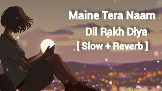 Maine tera nam dil rakh diya  ( Slow + Reverb ) song | Music lover