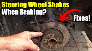 Steering Wheel Shaking While Braking? Here's Why & How to Fix It!