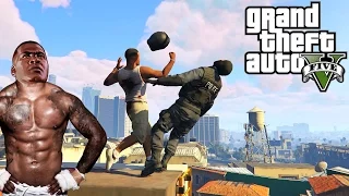 Grand Theft Auto V: Hardest Knockouts (K.Os) (Punches, Snowball Hits, Brutal Kills, funny Deaths)