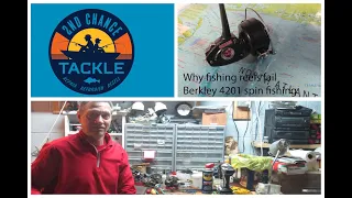 Why fishing reels fail   Berkley 4201 spin fishing reel problem determination