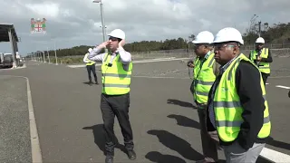 Fijian Prime Minister visits the Sydney Desalination Plant