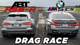 BMW M5 CS 2022 VS Audi RS6 -