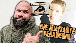 Bodybuilder reagiert auf Militante Veganerin