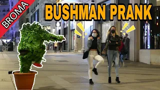 BUSHMAN PRANK 2021 in MADRID [parte #2]
