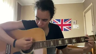 Day 149 with a guitar - focusing on holding the pick better