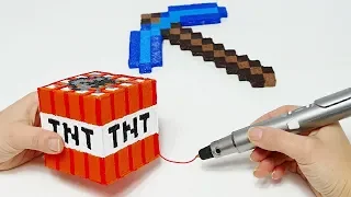 DIY 3D PEN MINECRAFT