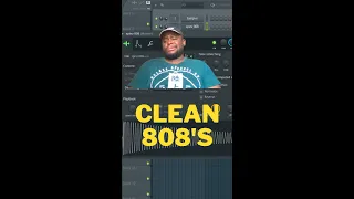 How to make your 808 sound cleaner in fl studio #flstudio #flstudio20 #beattutorial #808