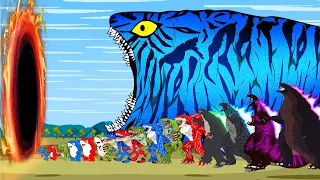 EVOLUTION of BLOOP AVATAR vs GODZILLA, SHIN GODZILLA, DINOSAURS: The Way of Water | Godzilla Cartoon